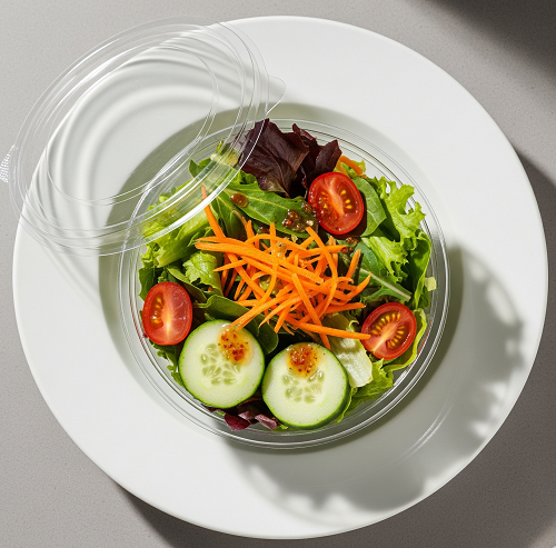 Large Side Salad With Sauce 