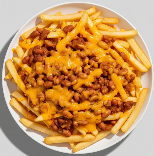 Chips, Cheese & Beans 