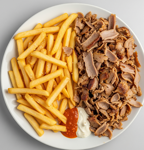 Lamb Doner & Chips 