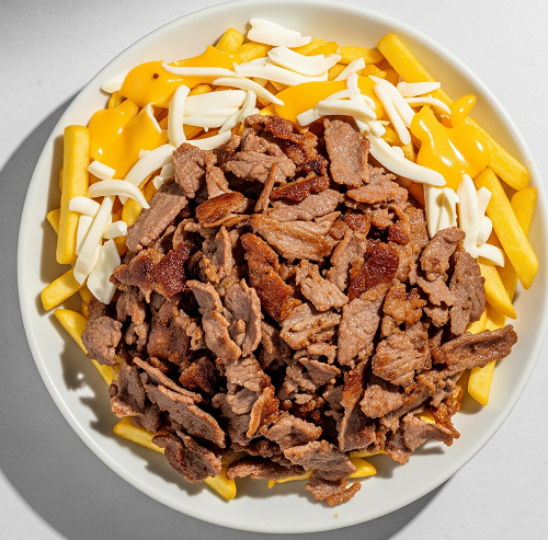 Lamb Doner, Chips & Cheese 