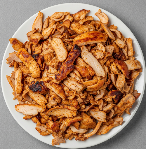 Portion Of Chicken Doner 